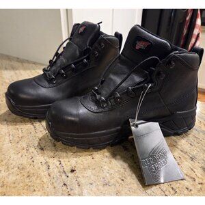NWT Red Wing Shoes Style 2380 Safety Tech Toe 5" Waterproof Women’s Work Boots 8